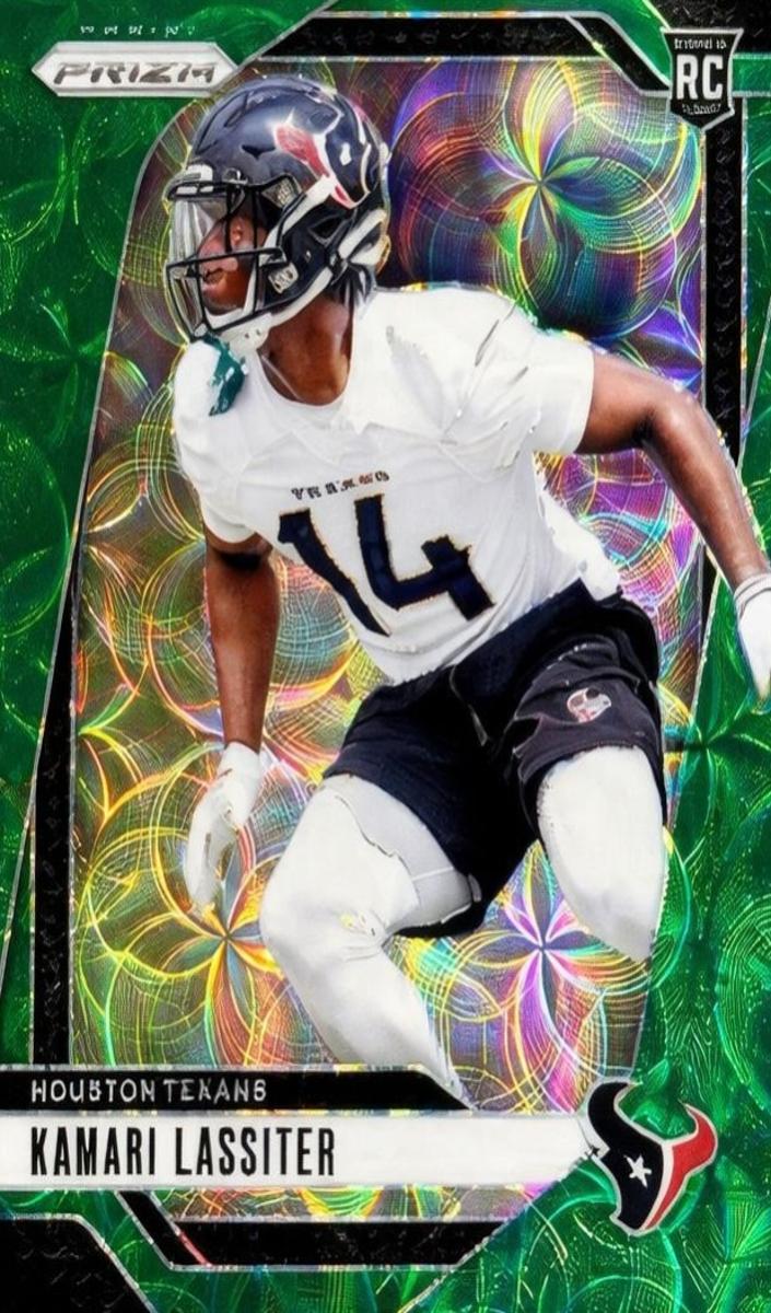 2024 Panini Prizm Football Green Scope Kamari Lassiter #360