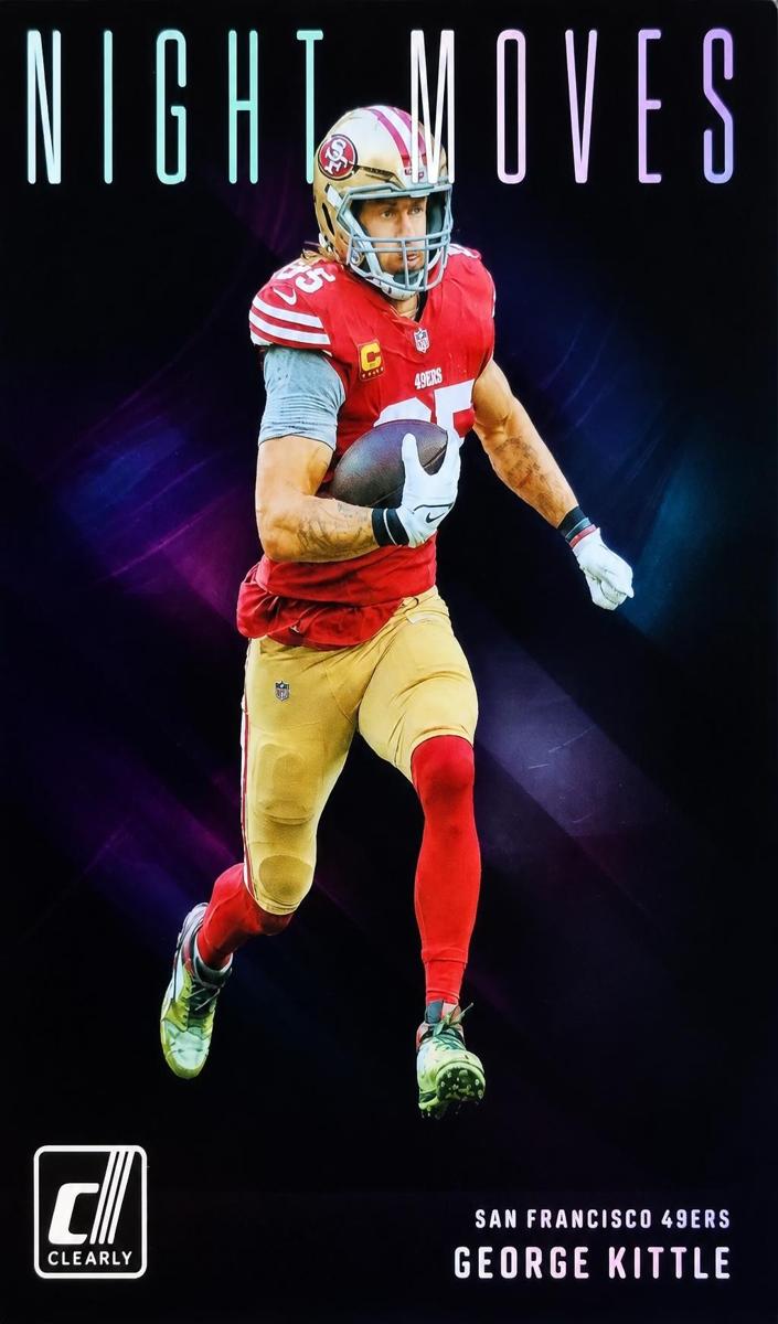 2024 Panini Clearly Donruss Football George Kittle #15