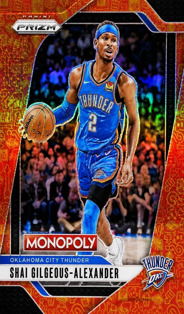 2024 Panini Prizm Monopoly Basketball Orange Shai Gilgeous-Alexander #79