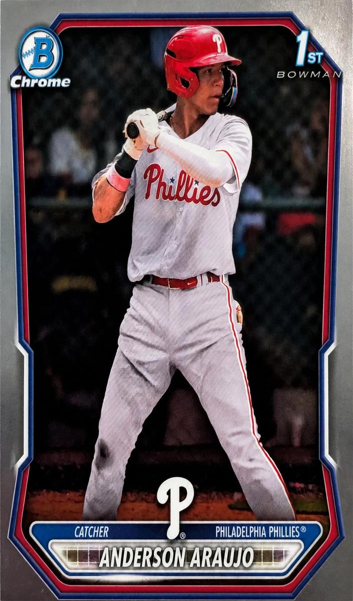 2026 Bowman Baseball Anderson Araujo #BCP-8
