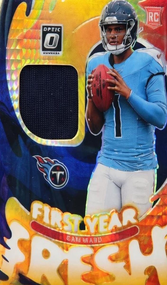 2025 Donruss Optic Football Blue Hyper Cam Ward #FYFBH-CWA PSA 9