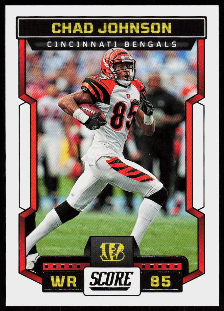 2023 Panini Score Football Chad Johnson #205 CGC 9.5