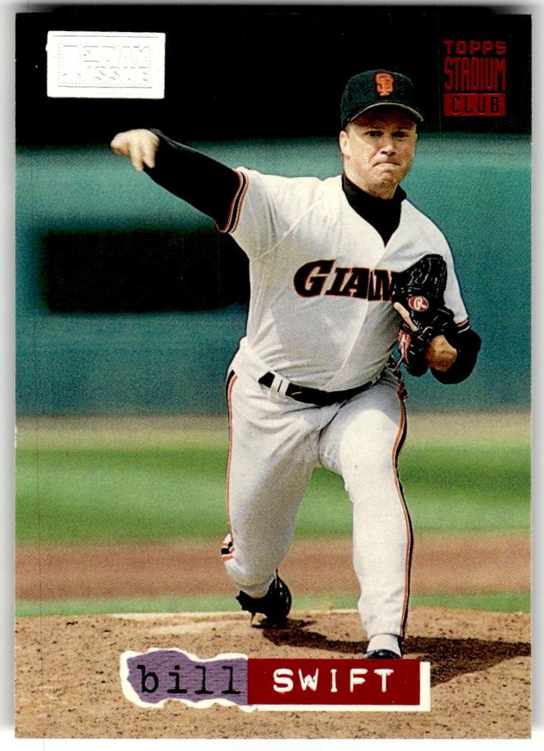 1994 Topps Stadium Club Baseball First Day Issue Bill Swift #330