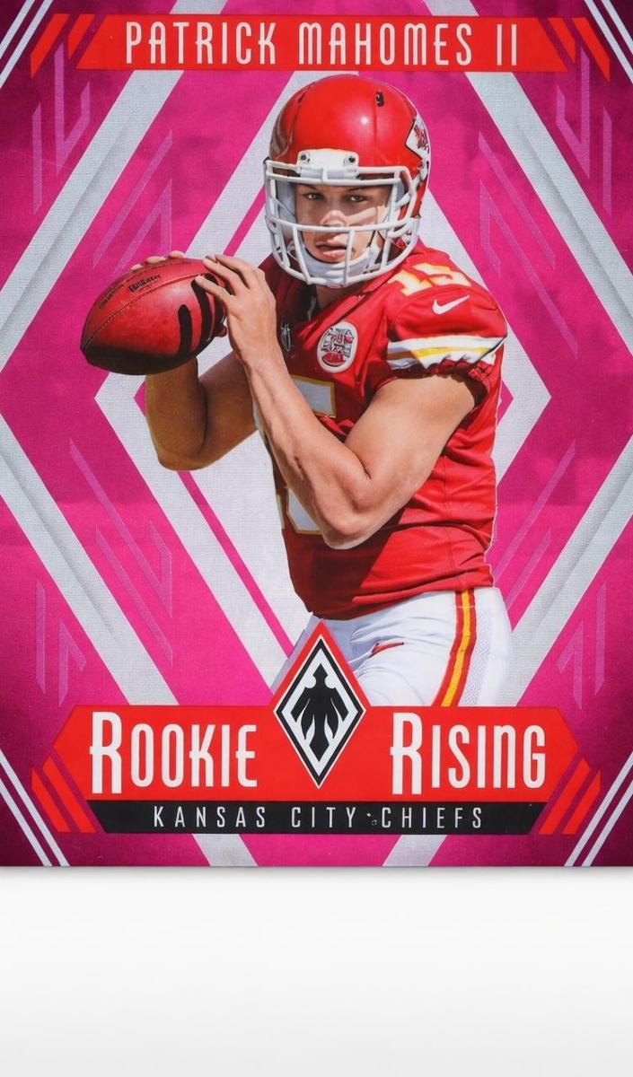 2017 Panini Phoenix Football Patrick Mahomes II #RR-15 PSA 9