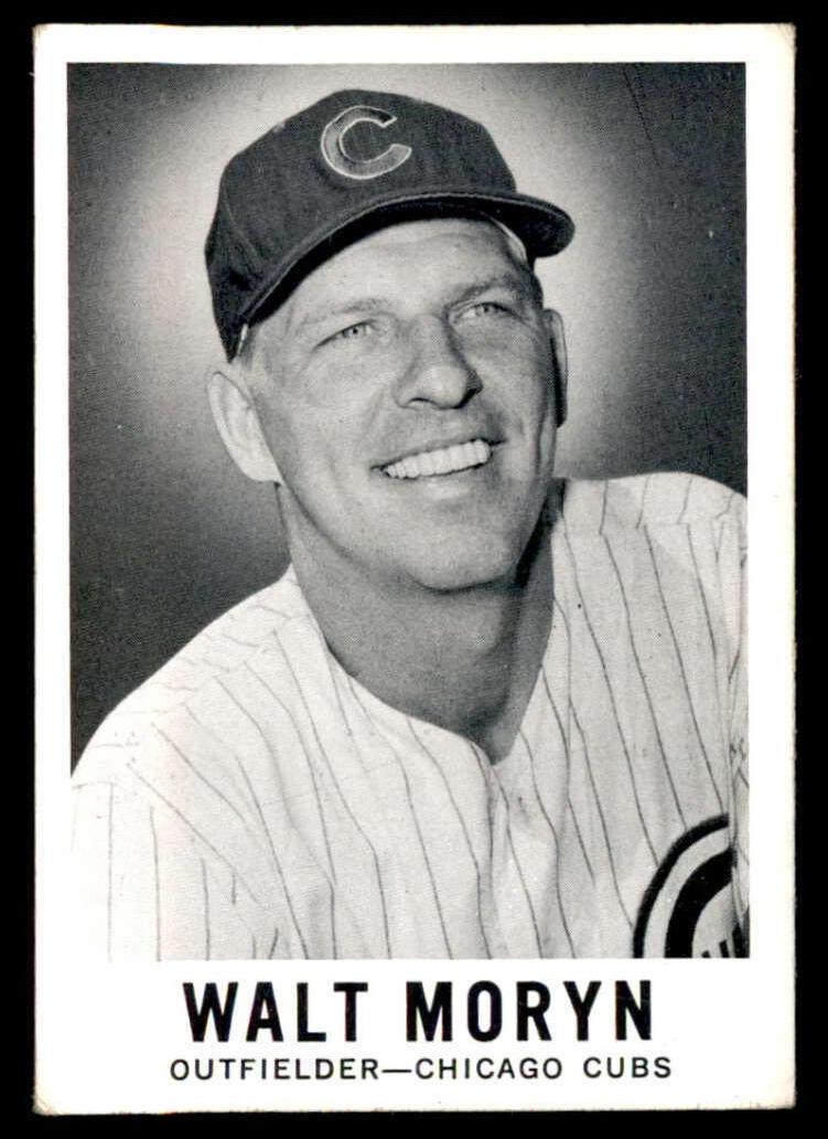 1960 Leaf Baseball Walt Moryn #17 PSA 7