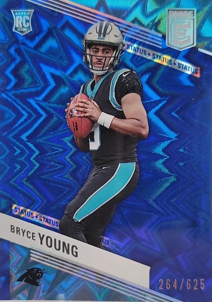 2023 Donruss Elite Football Status Explosion Bryce Young #110 PSA 8