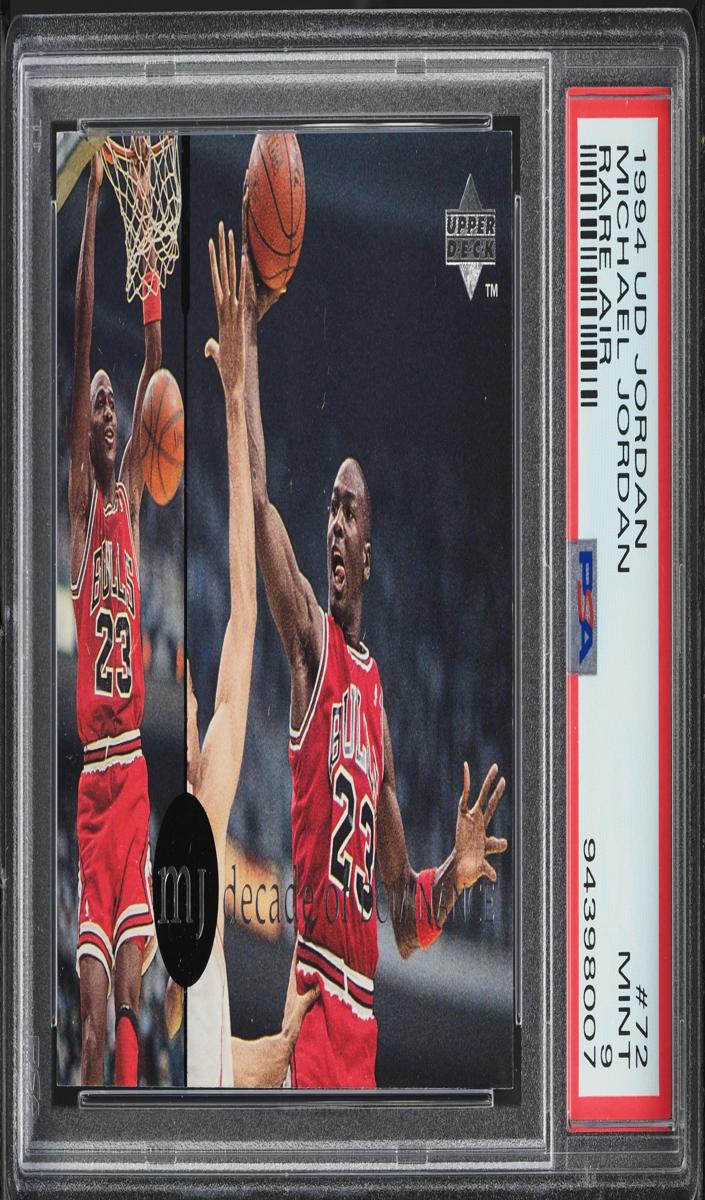 1994 Upper Deck Basketball Michael Jordan #72 PSA 10