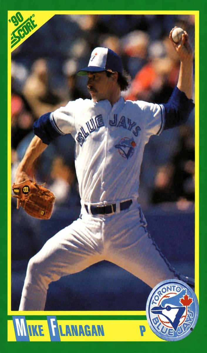 1990 Score Baseball Mike Flanagan #67 PSA 10
