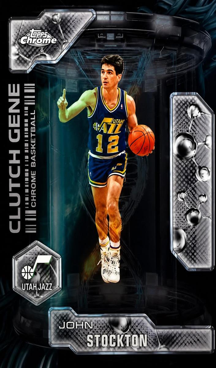 2025 Topps Chrome Basketball John Stockton #CG-26