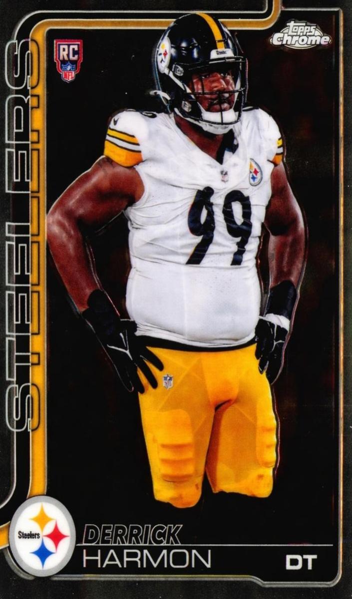 2025 Topps Chrome Football Derrick Harmon #361