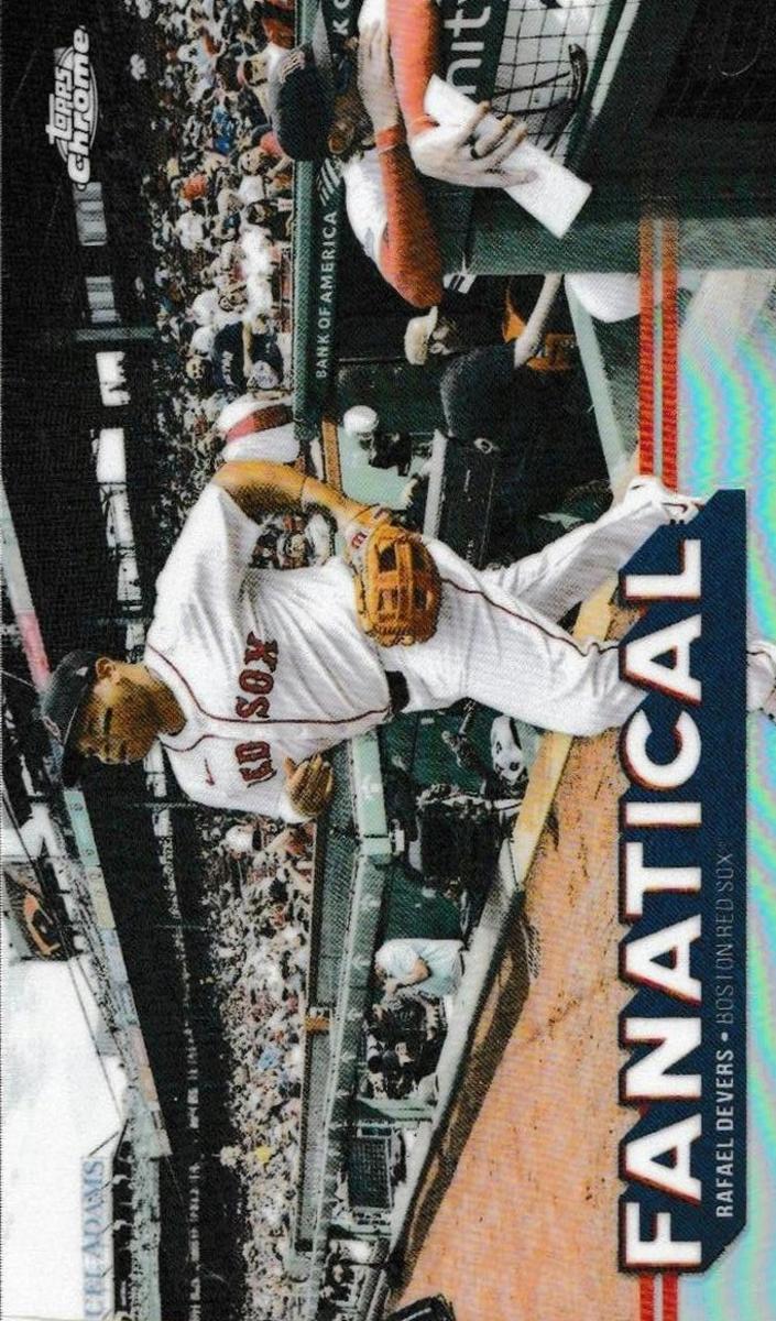 2025 Topps Chrome Baseball Rafael Devers #FAN-2