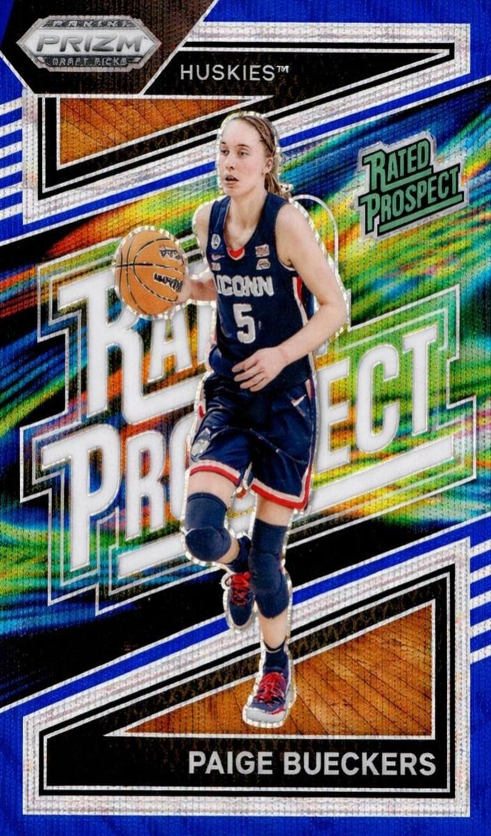 2024 Panini Prizm Draft Picks Basketball Blue Wave Paige Bueckers #2