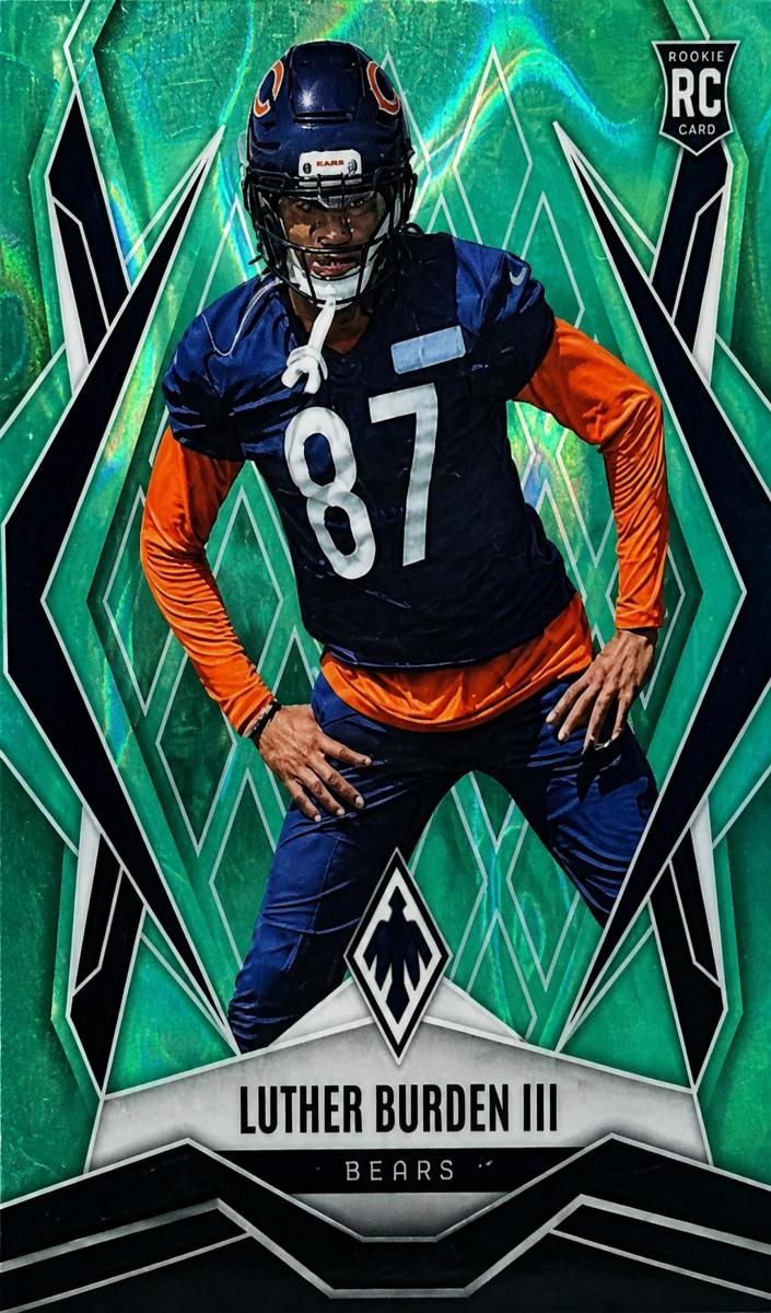 2025 Panini Phoenix Football Teal Lava Luther Burden III #196