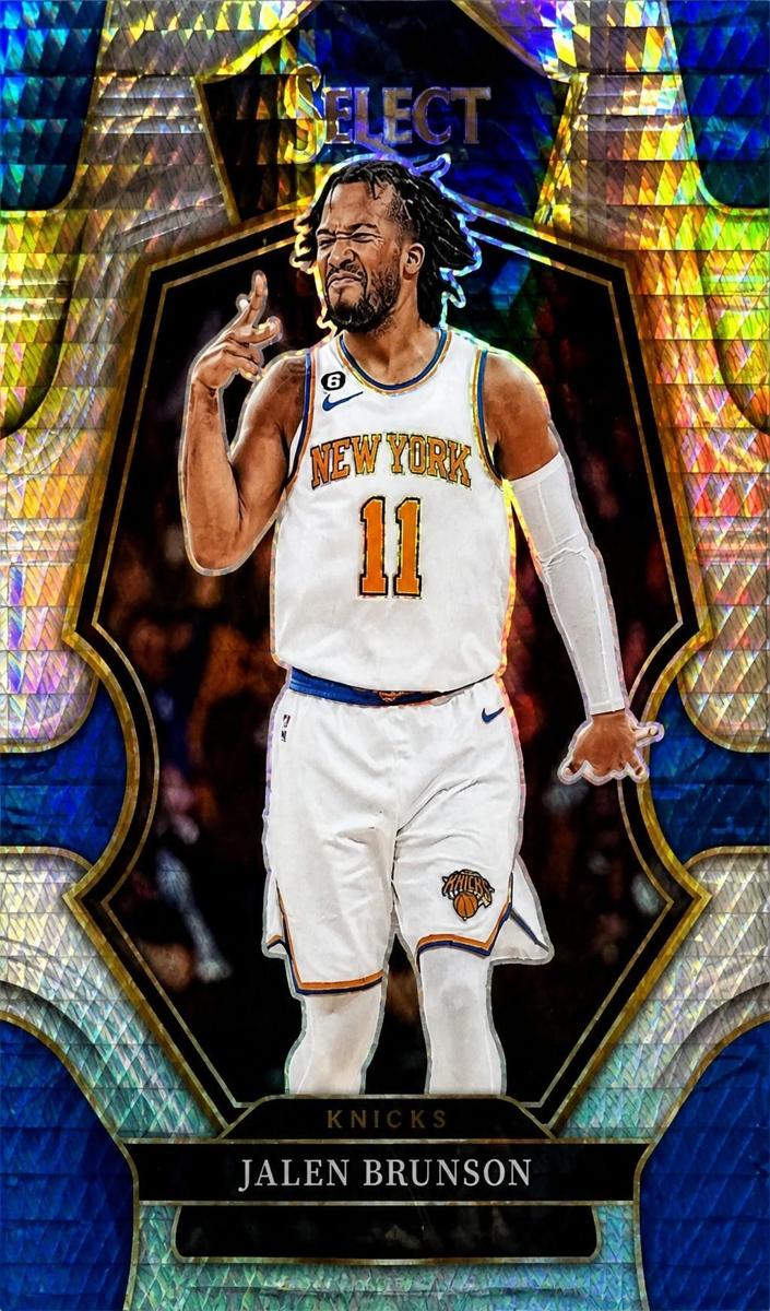 2022 Panini Select Basketball Lucky Envelopes Jalen Brunson #122