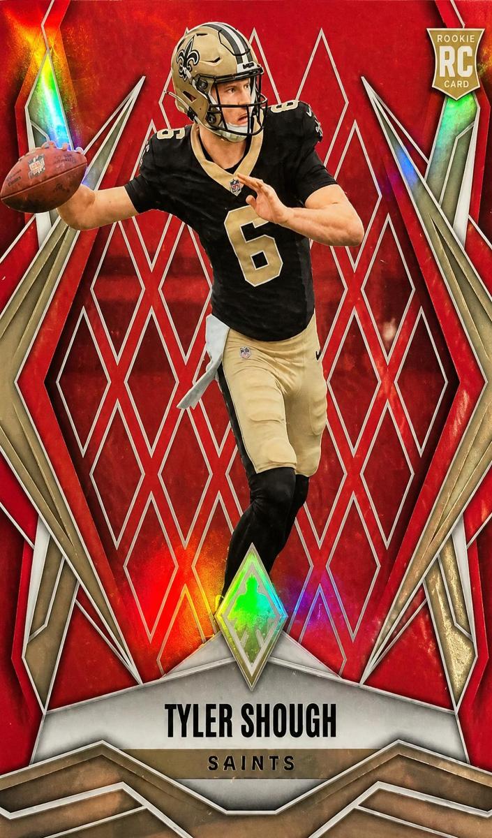 2025 Panini Phoenix Football Red Tyler Shough #169 PSA 10