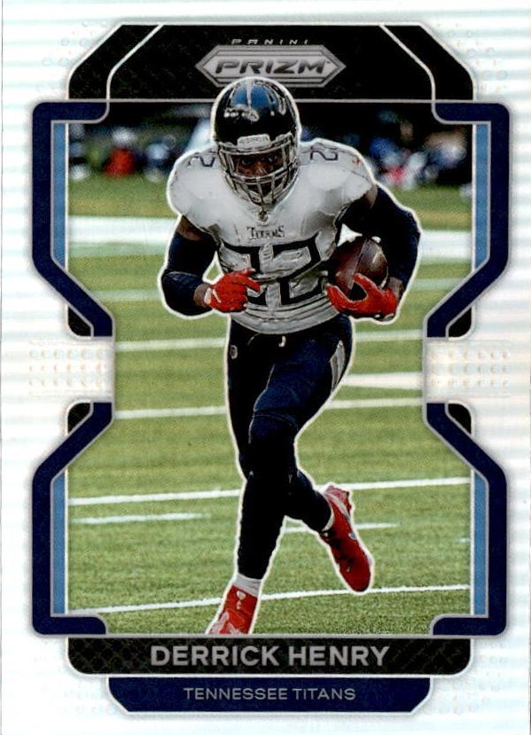 2021 Panini Prizm Football Silver Prizm Derrick Henry #4 PSA 10