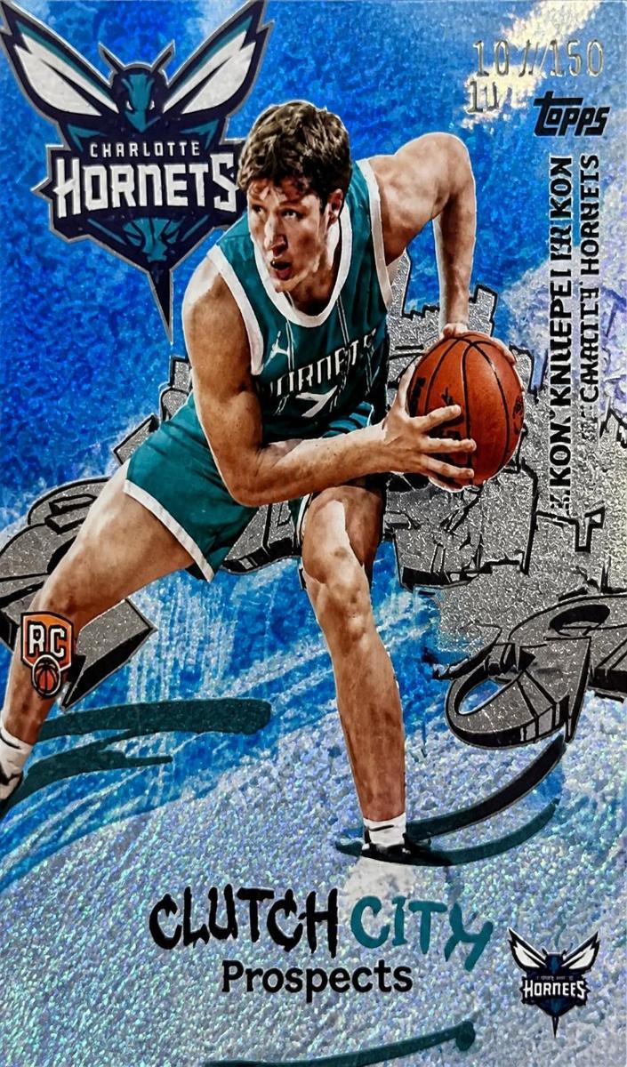 2025 Topps Basketball Blue Holo Foil Kon Knueppel #CC-4