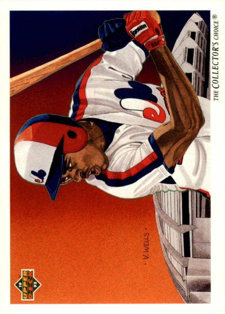 1992 Upper Deck Baseball Delino DeShields #36