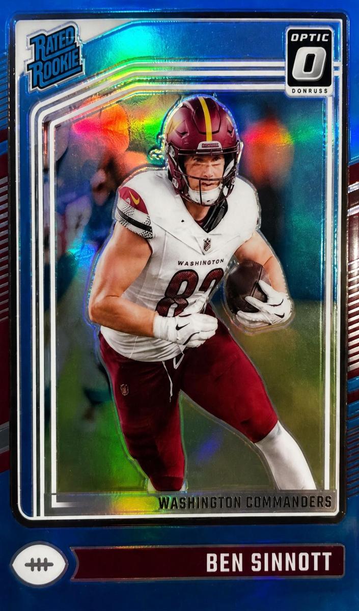 2024 Donruss Optic Football Aqua Ben Sinnott #207