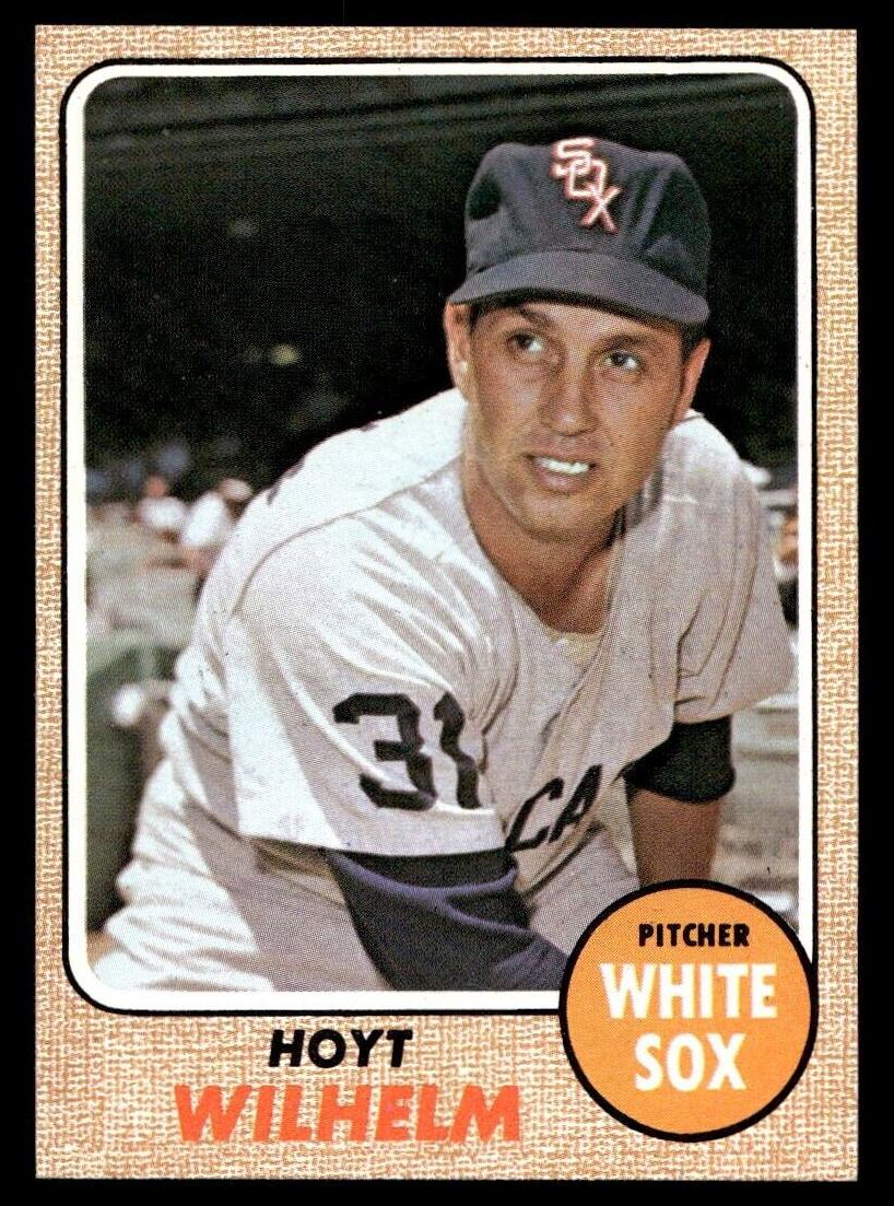 1968 Topps Baseball Hoyt Wilhelm #350 PSA 8.5