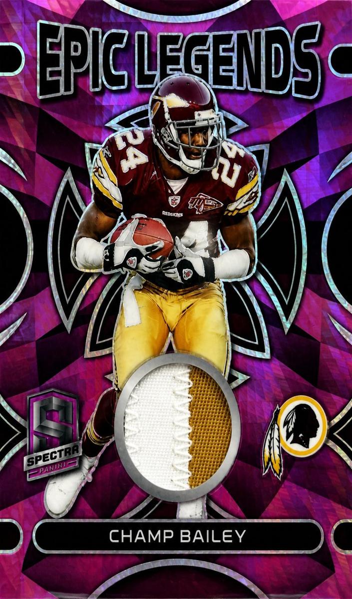 2023 Panini Spectra Football Neon Pink Champ Bailey #ELM-CBA