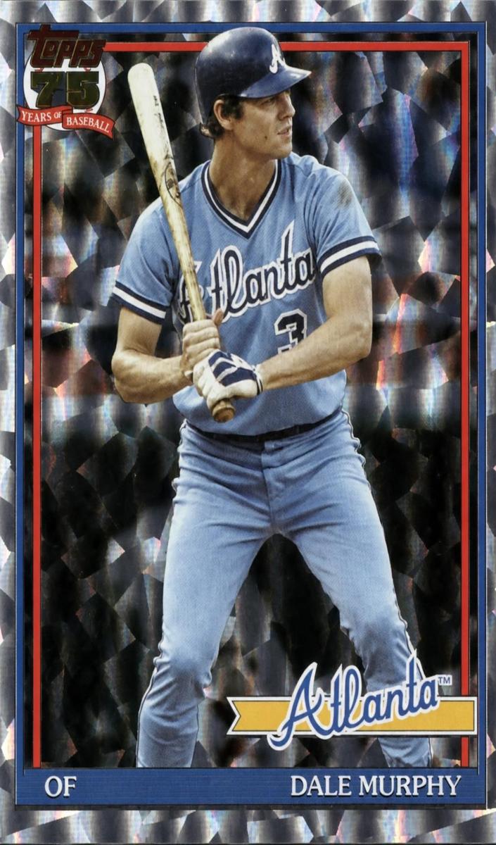 2026 Topps Baseball Crackle Foil Dale Murphy #91B2-38