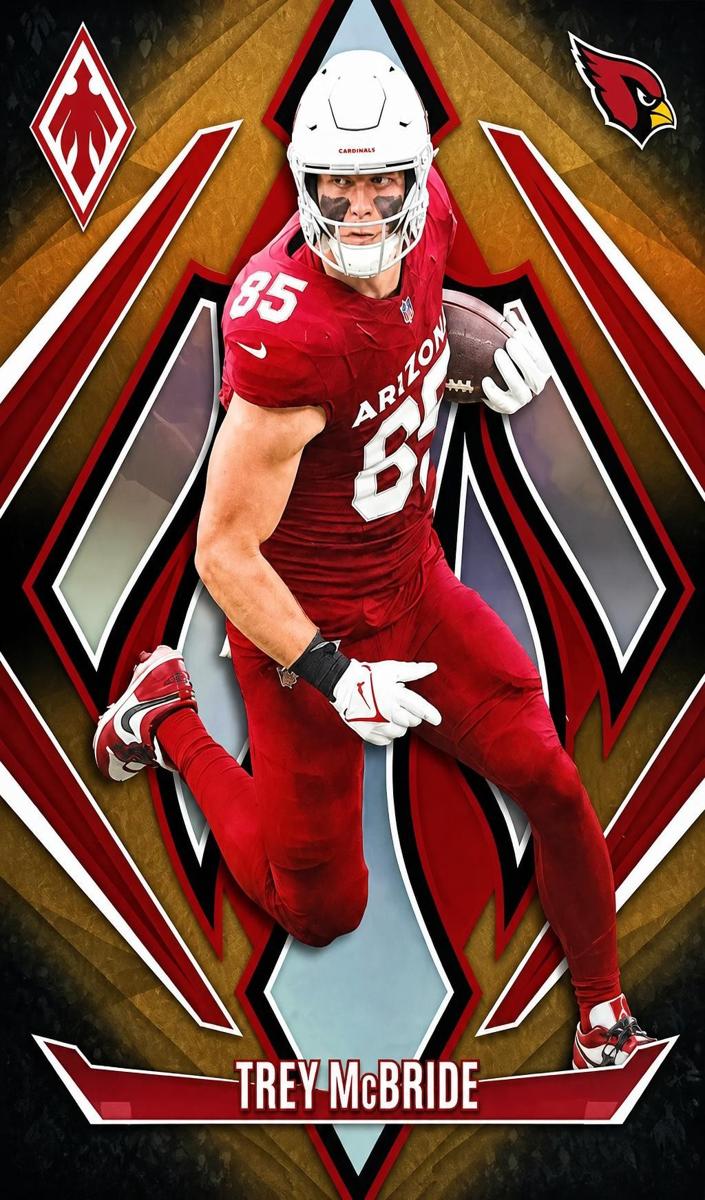 2024 Panini Phoenix Football Bronze Fade Trey McBride #139