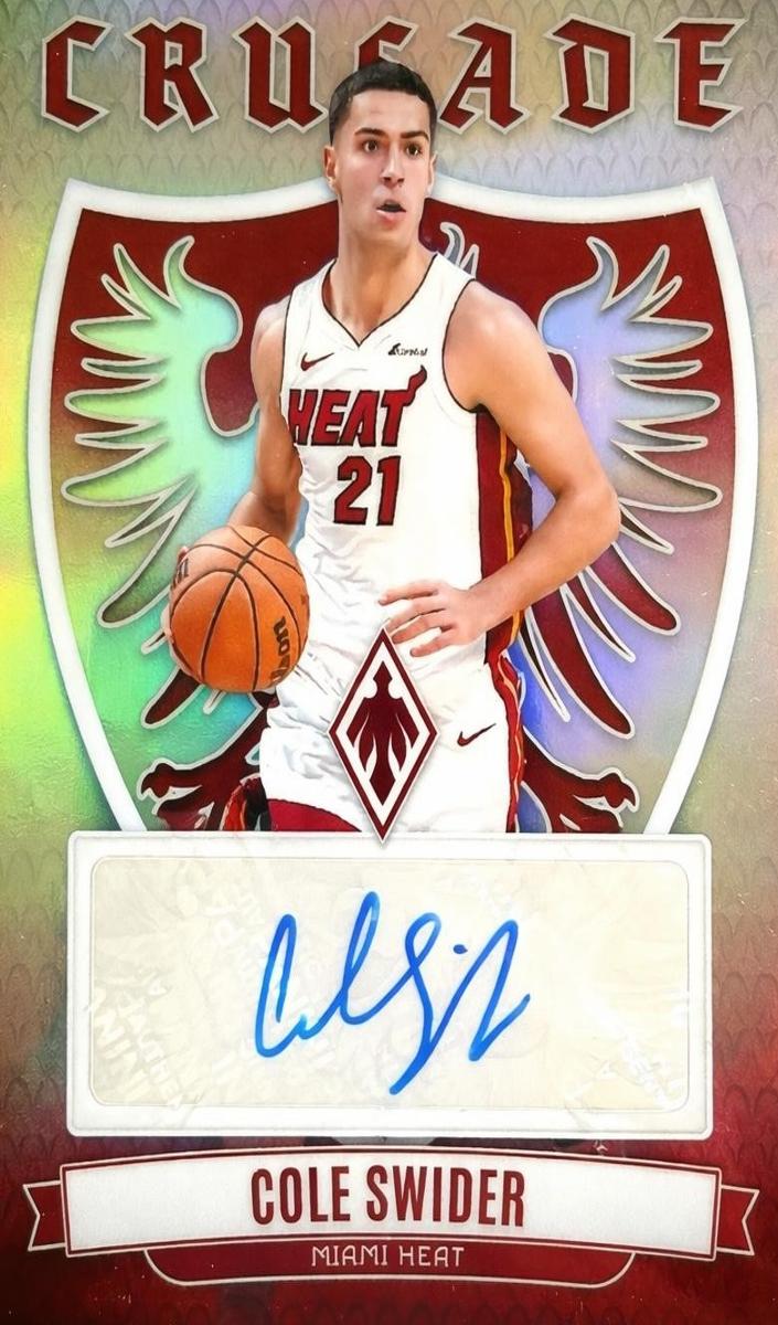 2023 Panini Phoenix Basketball Cole Swider #CS-CSM