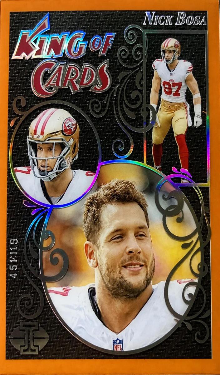 2023 Panini Illusions Football Orange Nick Bosa #11
