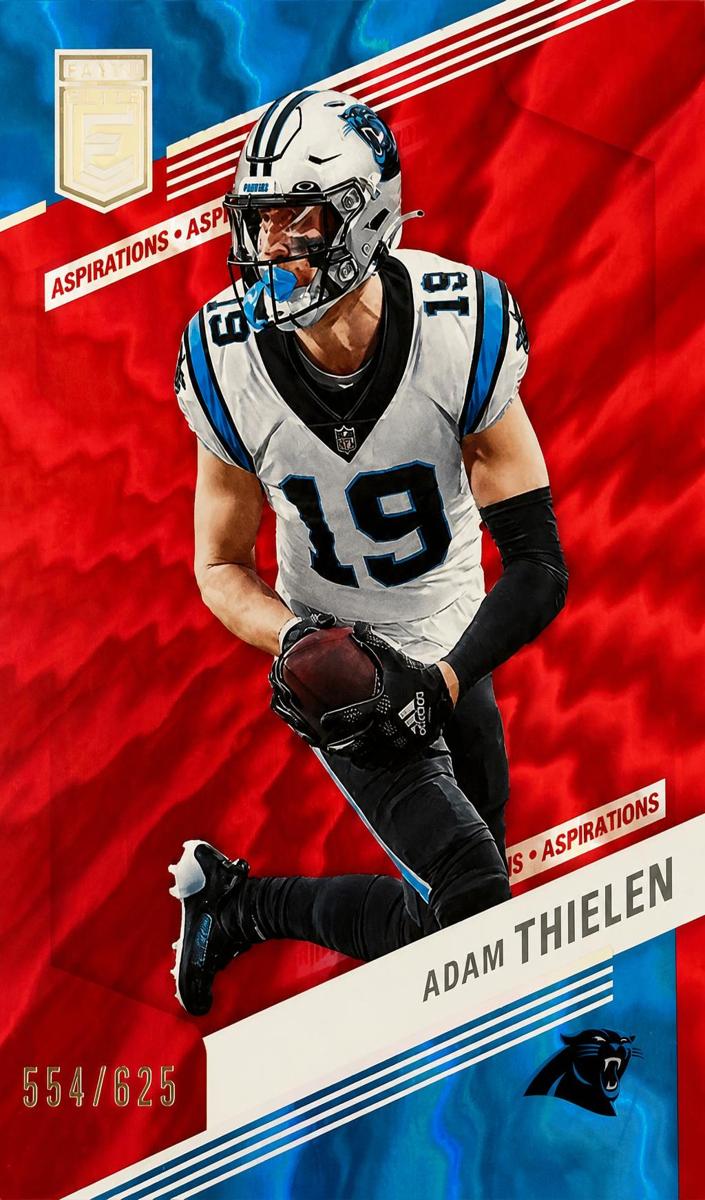2023 Donruss Elite Football Aspirations Shimmer Adam Thielen #5