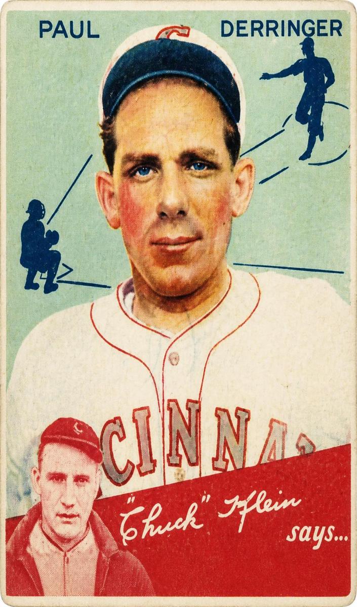 1934 R320 Goudey Baseball Paul Derringer #84 SGC 2