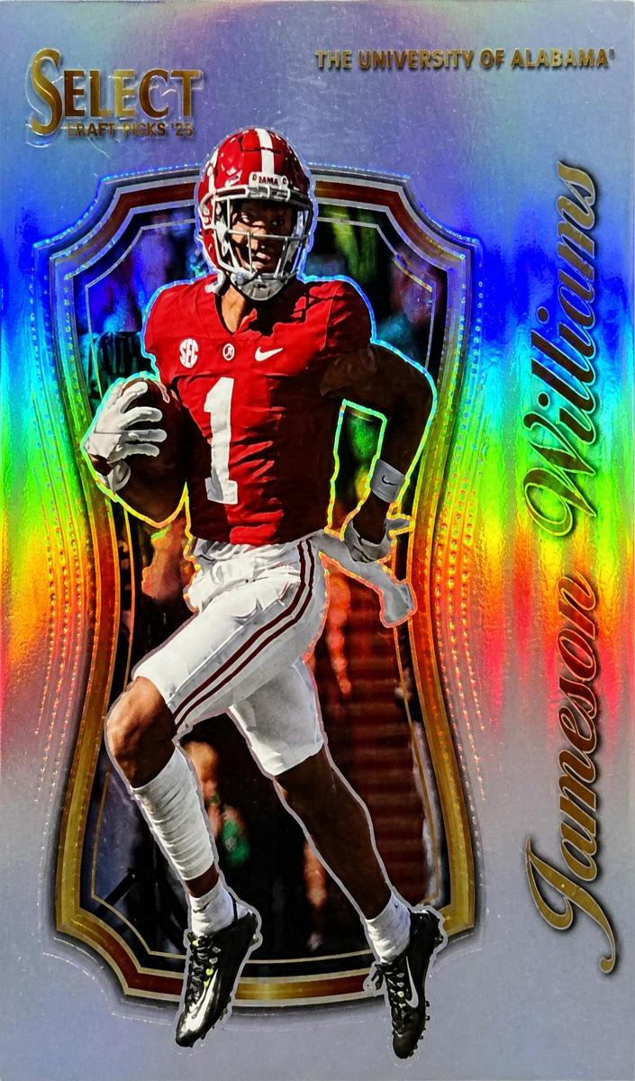 2022 Panini Select Draft Picks Football Jameson Williams #SCJW