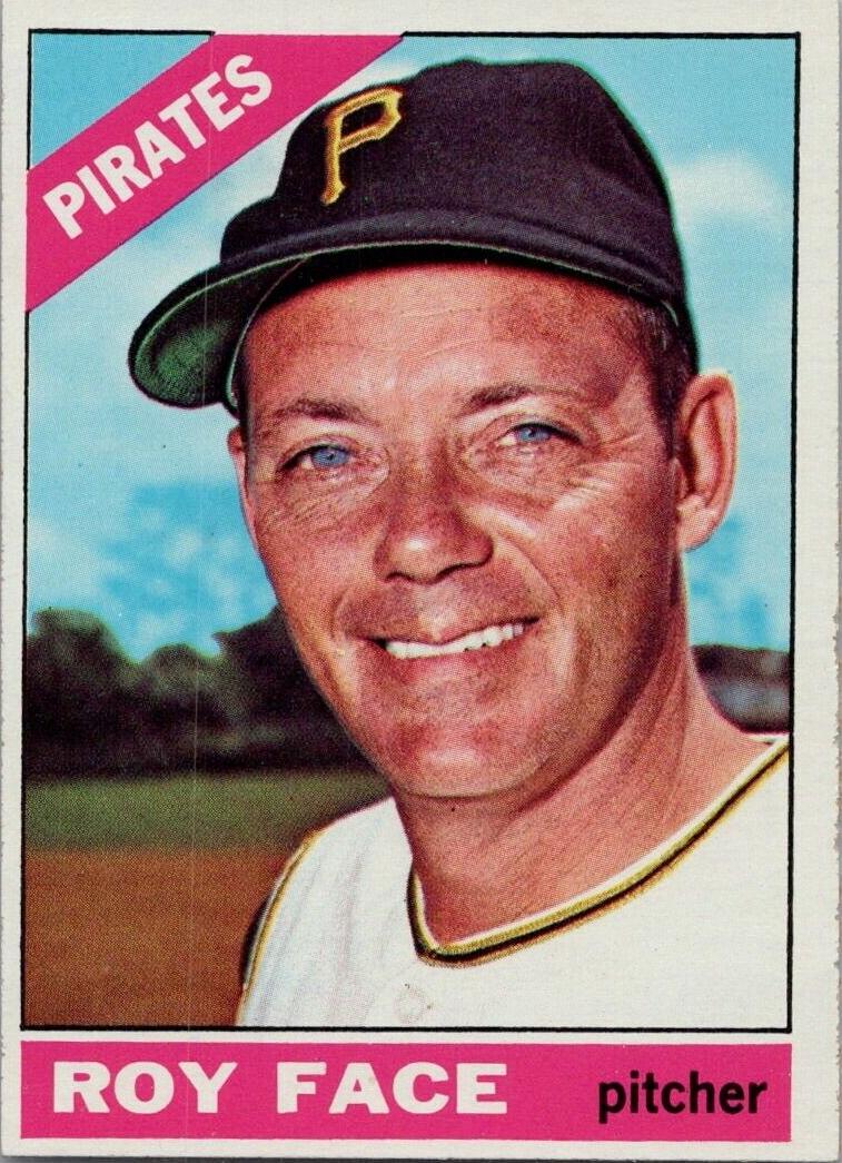 1966 Topps Baseball Roy Face #461 PSA 8.5
