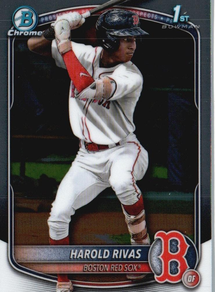 2025 Bowman Chrome Prospects Baseball Harold Rivas #BCP-216