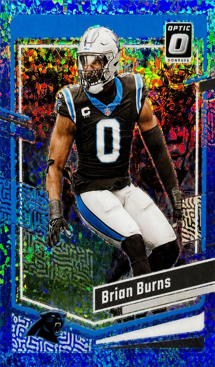 2023 Donruss Optic Football Ice Brian Burns #26