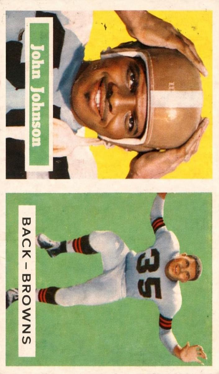 1957 Topps Football John Henry Johnson #16
