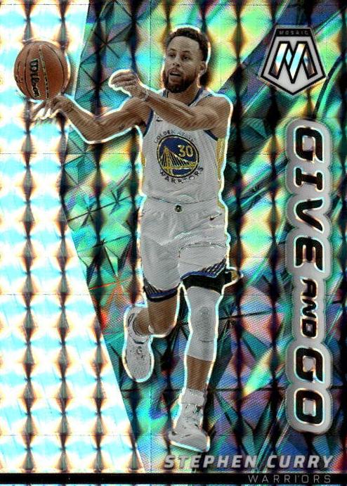 2022 Panini Mosaic Basketball Stephen Curry #11