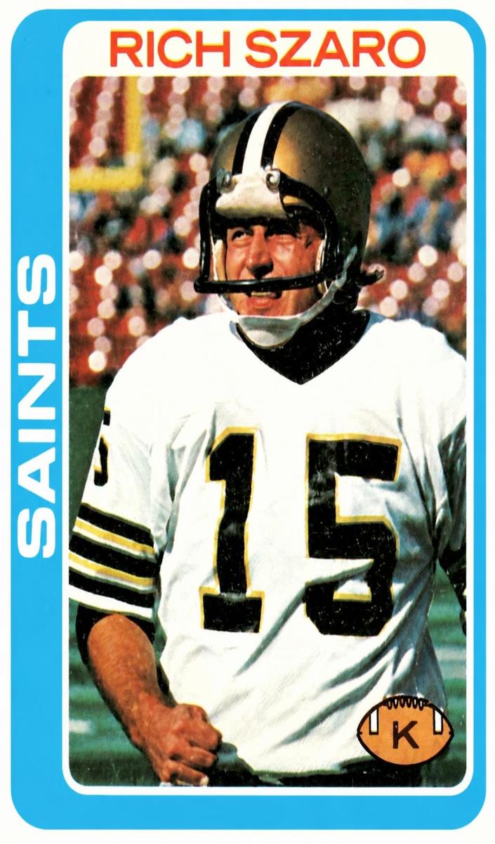 1978 Topps Football Rich Szaro #47