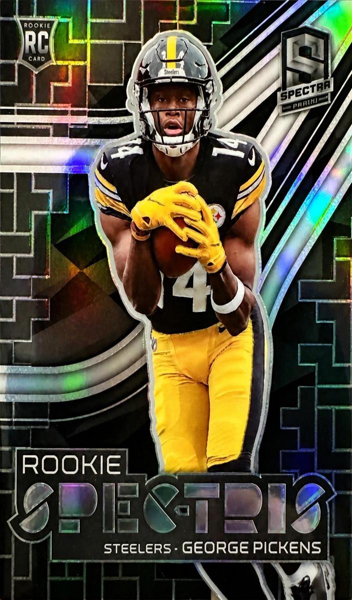 2022 Panini Spectra Football George Pickens #RSP-GPI PSA 7.5