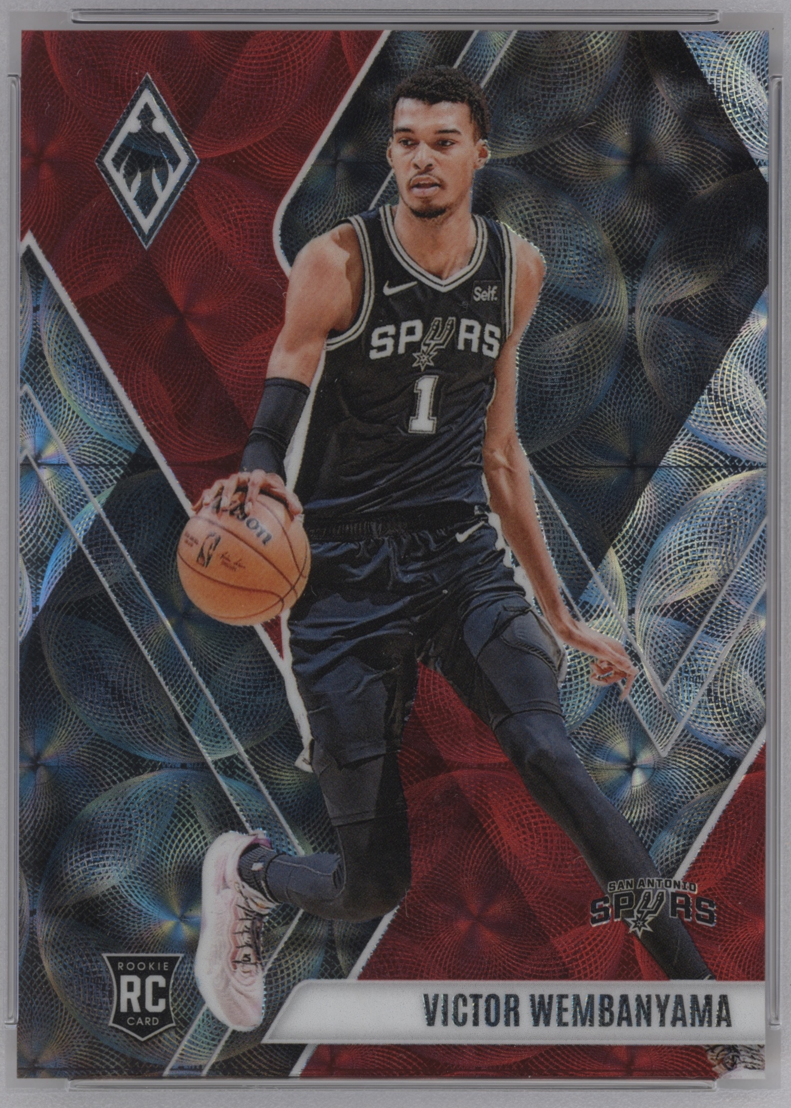 2023 Panini Phoenix Basketball International Red Victor Wembanyama #256 PSA 10