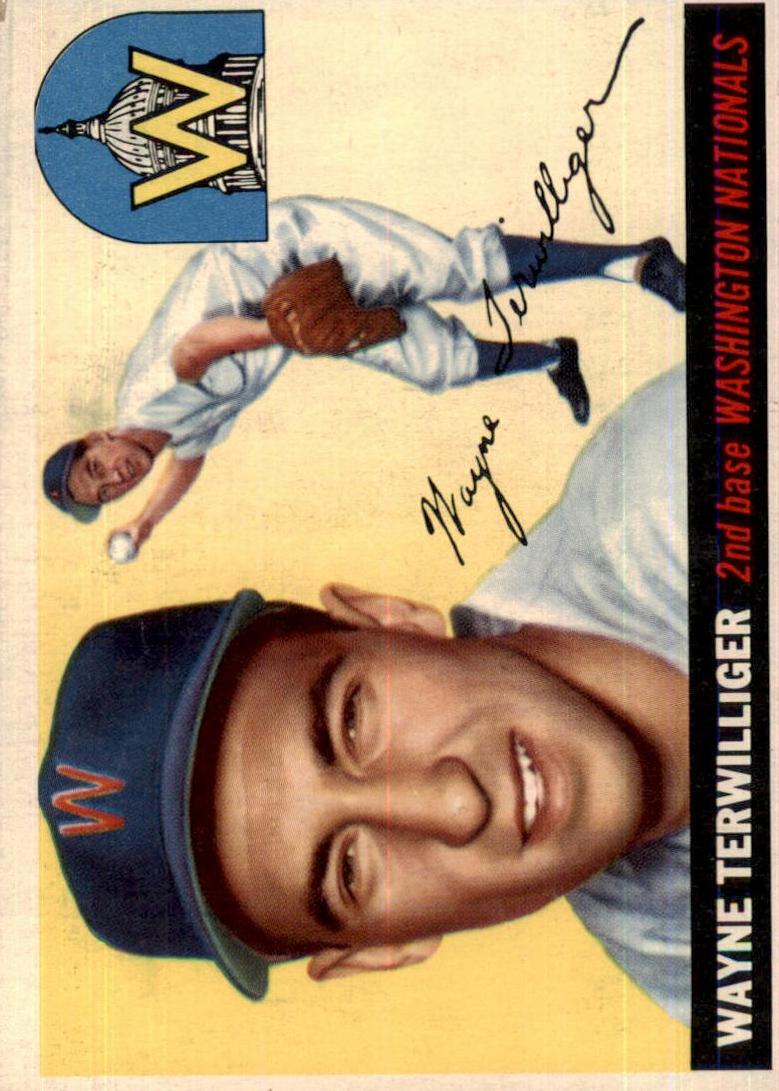 1955 Topps Baseball Wayne Terwilliger #34