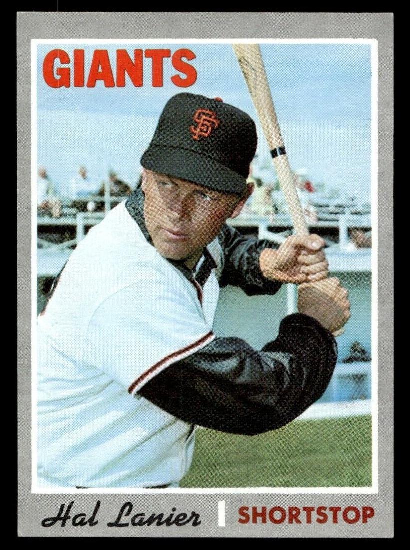 1970 Topps Baseball Hal Lanier #583