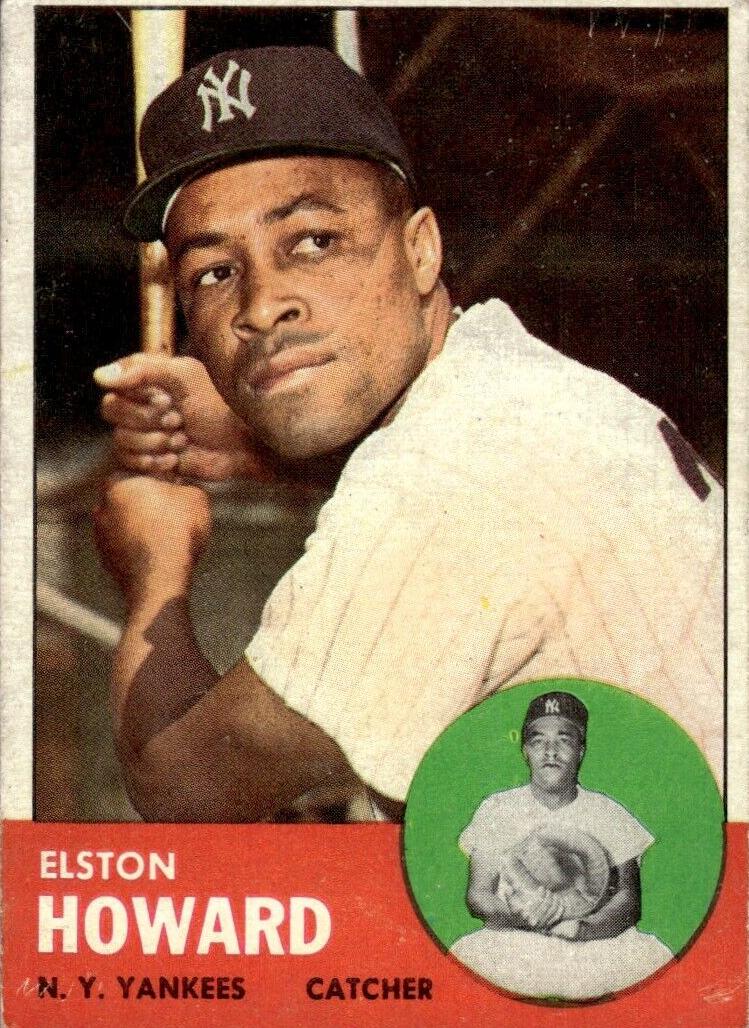 1963 Topps Baseball Elston Howard #60 PSA 6.5
