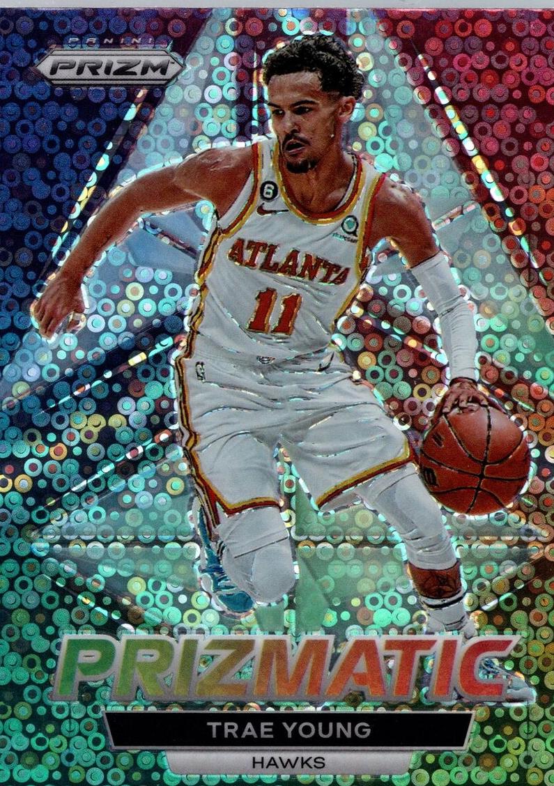 2022 Panini Prizm Basketball Fast Break Trae Young #10