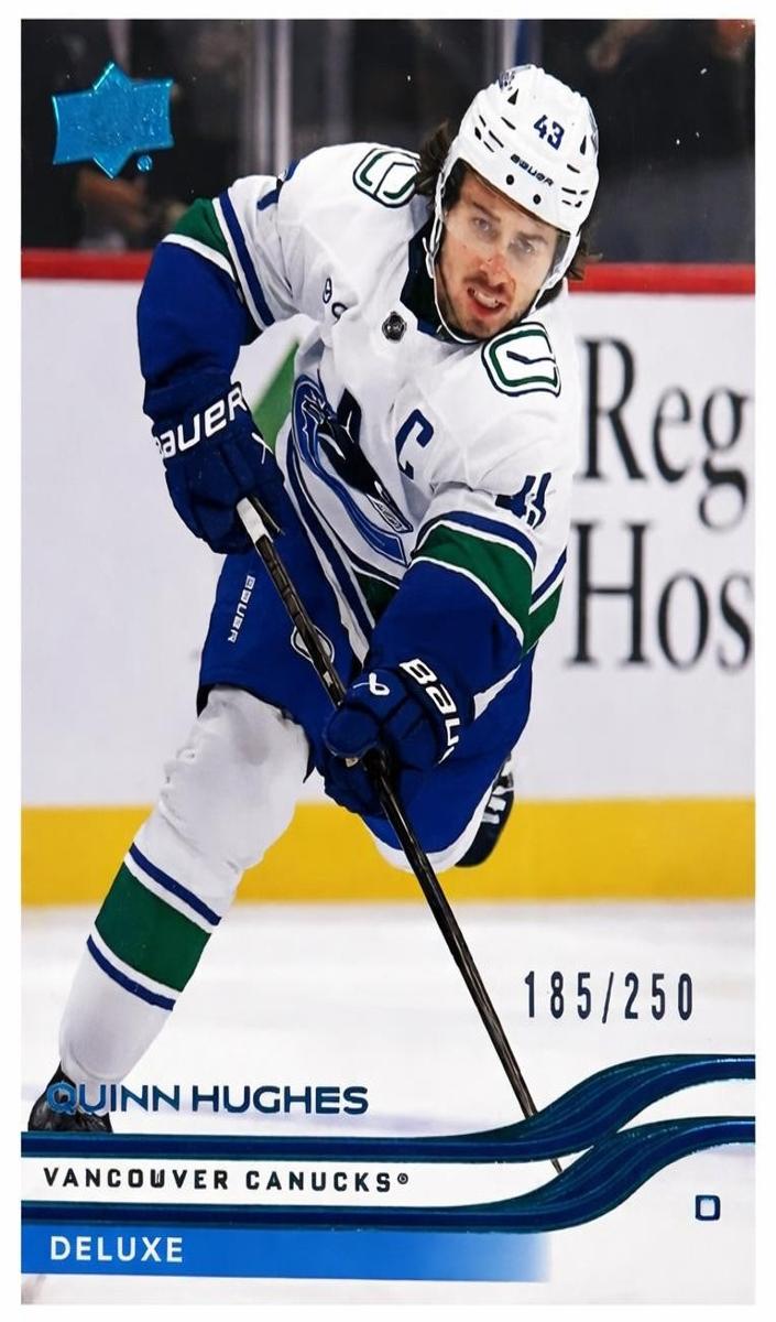 2025 Upper Deck Hockey Deluxe Quinn Hughes #177