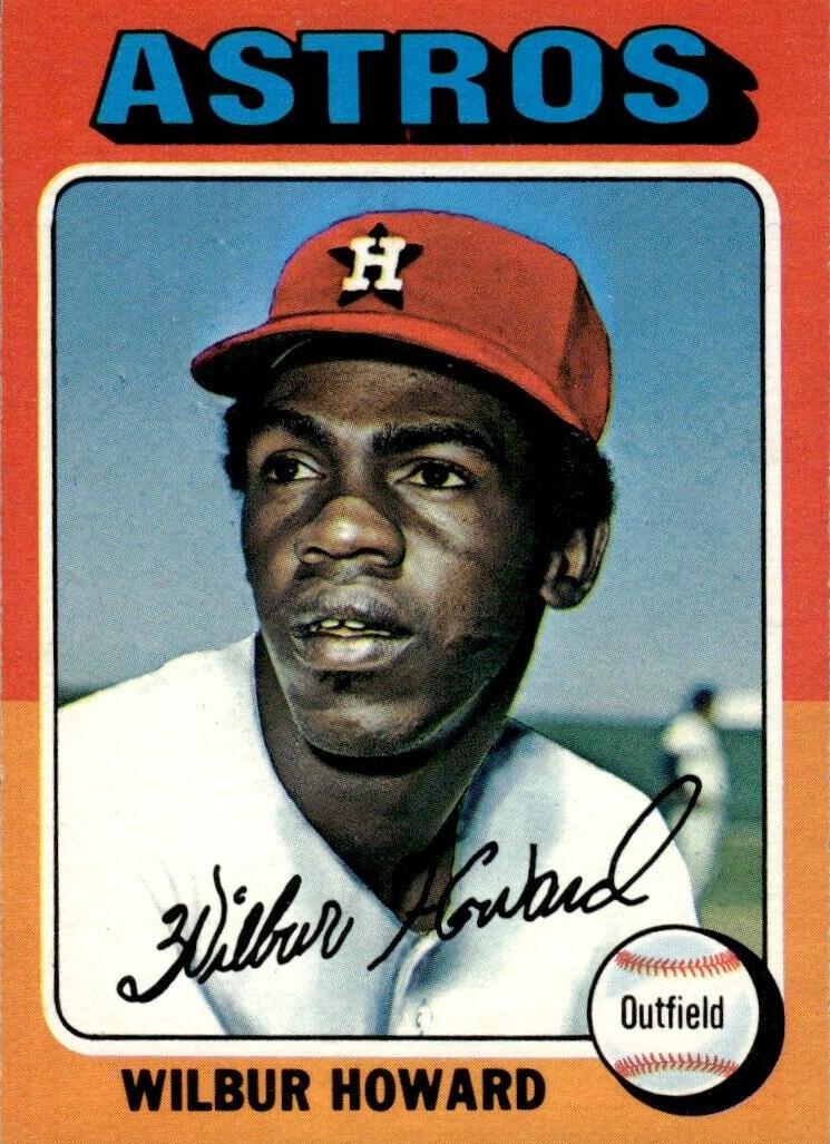 1975 O-Pee-Chee Baseball Wilbur Howard #563 PSA 8