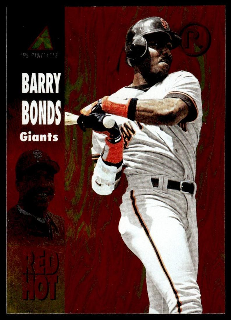 1995 Pinnacle Baseball Barry Bonds #RH6