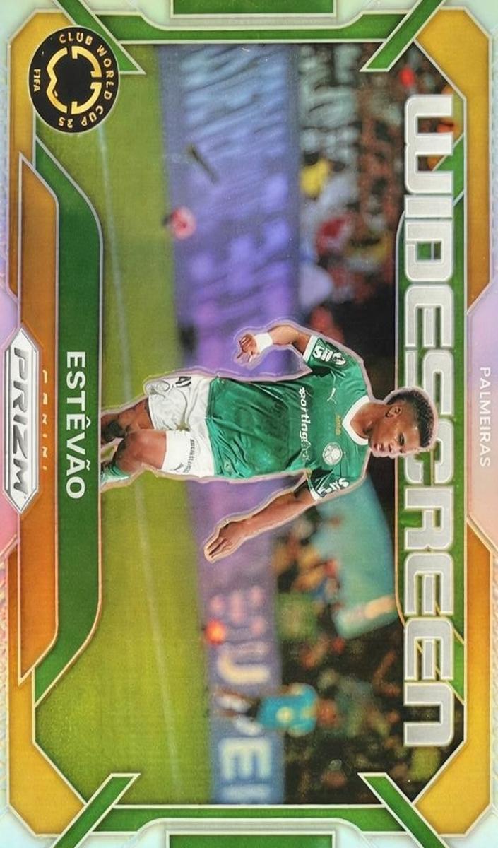 2025 Panini Prizm FIFA Club World Cup Soccer Silver Estevao #17 PSA 8
