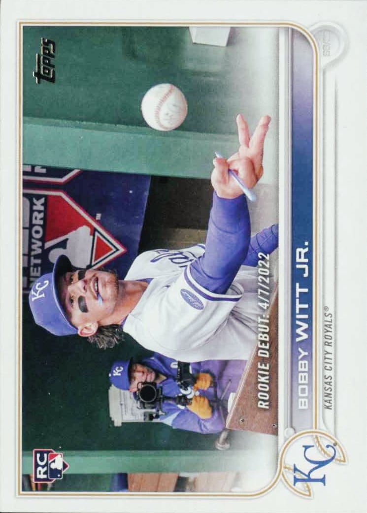 2022 Topps Update Baseball Bobby Witt Jr. #US187