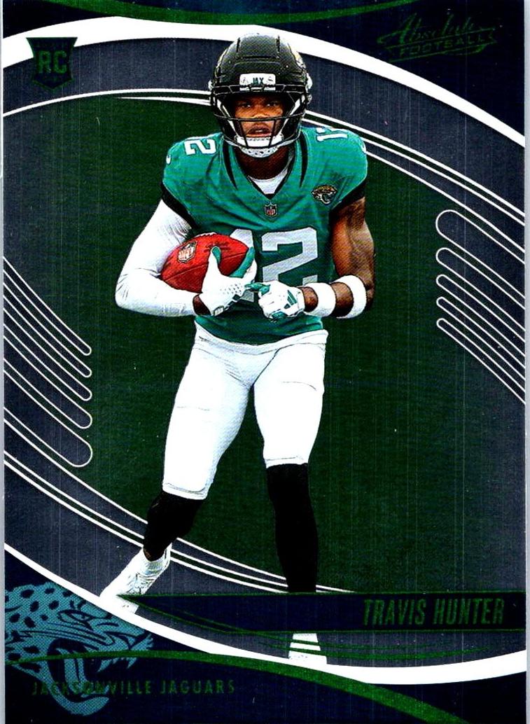2025 Panini Absolute Football Green Travis Hunter #186